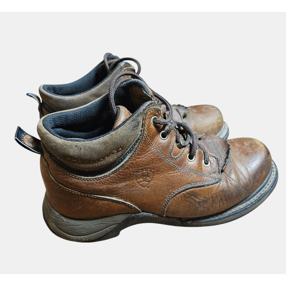 Vintage Ariat Womens Jarrison Leather Ankle Hiking Boots‎ 7 B Outdoor 31460